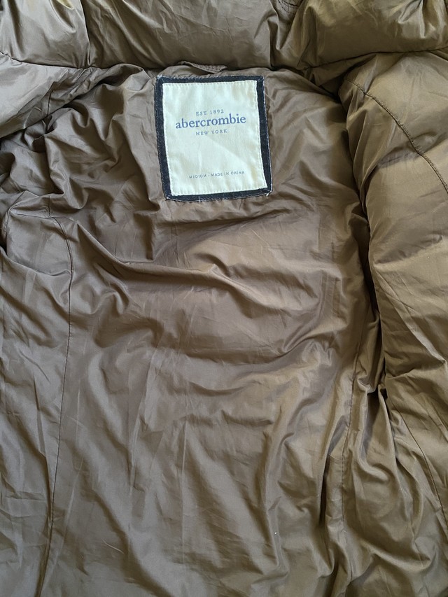 Abercrombie Fitch アバクロンビー フィッチ ダウンジャケット M Used Vintage Clothing Bridge