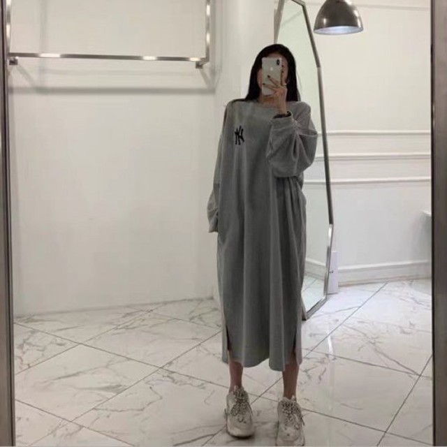 ワンピース 冬 ロング 長袖 秋 大きい 春 おうち時間 ロング丈 レディース コットンワンピース ワンピース 冬 ロング 長袖 秋 大きい 春 おうち時間 ロング丈 レディース コットンワンピース Leaflower 001 リーフラワー レディースファッション専門店