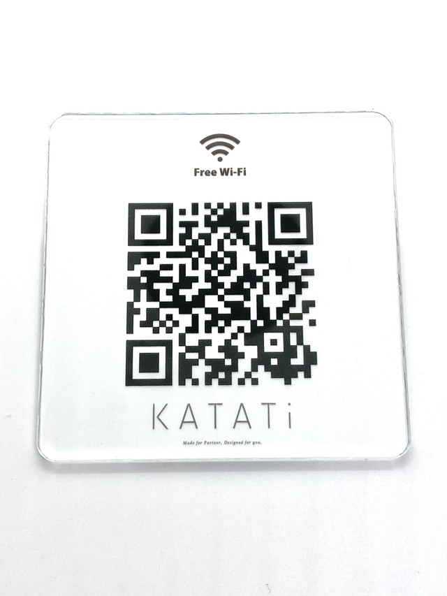 アクリル Wifi Qrコード Qrcode Shop