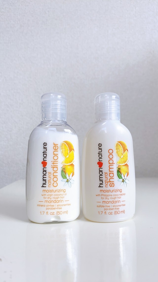 乾燥・硬い髪質に マンダリン Moisturizing Shampoo&コンディショナー