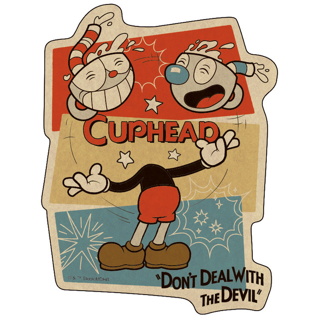 CUPHEAD ( カップヘッド ) トラベルステッカー (19) / エンスカイ