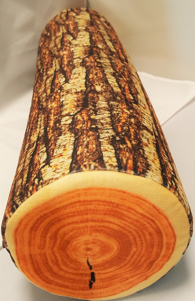 リアルクッションシリーズ 丸太のプリント円筒形クッション 雑貨繚乱 ざっかりょうらん