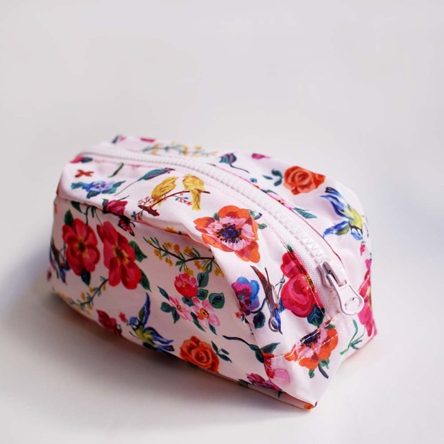ナタリー レテ 立体ポーチ 花と鳥 世界のかわいいものcikolatashop