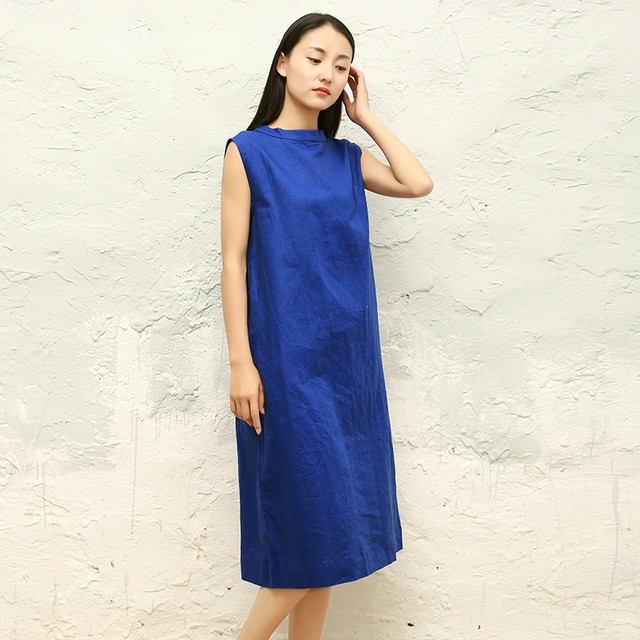 処理する 貯水池 バリー ブルー ワンピース カジュアル Takenaka Hinaningyo Jp