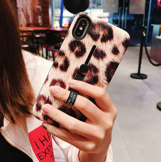 即納 Iphone Xs ヒョウ柄 レオパード柄 スマホ ケース 携帯 カバー 可愛い スマホケース スマホアクセサリー Mandskoreakawaiishop