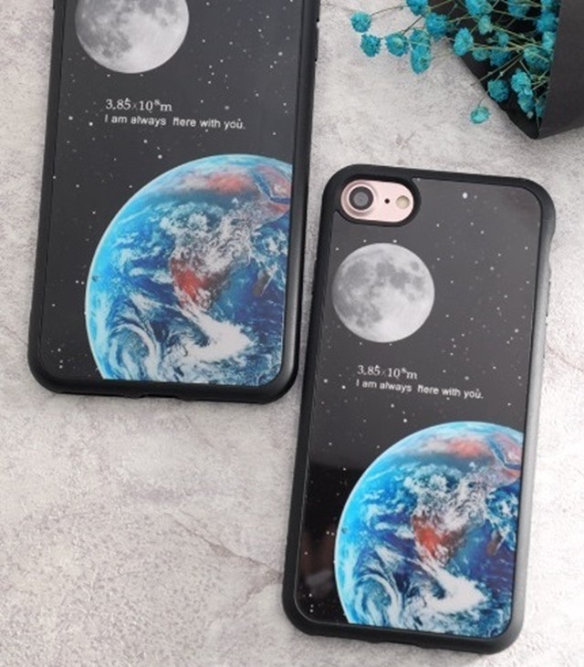 月と地球 宇宙の旅 Iphoneケース 即納iphoneケース Flowercase