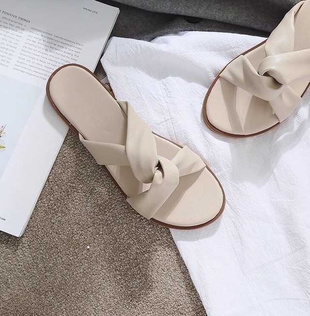 ぺたんこで歩きやすい サンダル シンプル レディース カジュアル シューズ 靴 ぺたんこサンダル 夏 デイリー お出かけ ショッピング Ptnym3139 Shop Suba