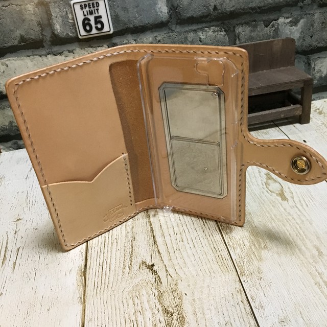 レザークラフト 手縫い レザー スマホケース シンプル ハンドメイド 手縫い Sk Creation Handmade