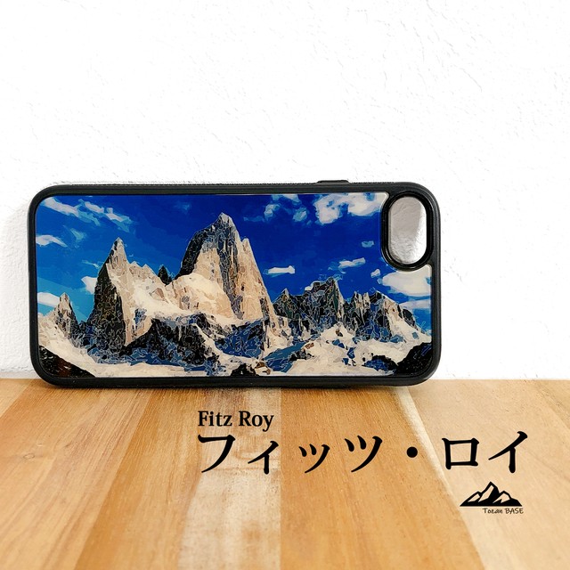 フィッツロイ パタゴニア 強化ガラス Iphone Galaxy スマホケース アウトドア 登山 山 Tozanbase