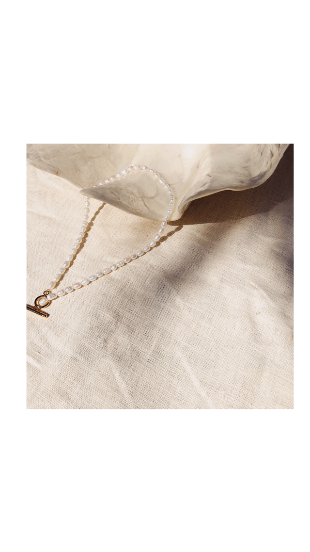 Pearl Mantel Necklace パールマンテルネックレス