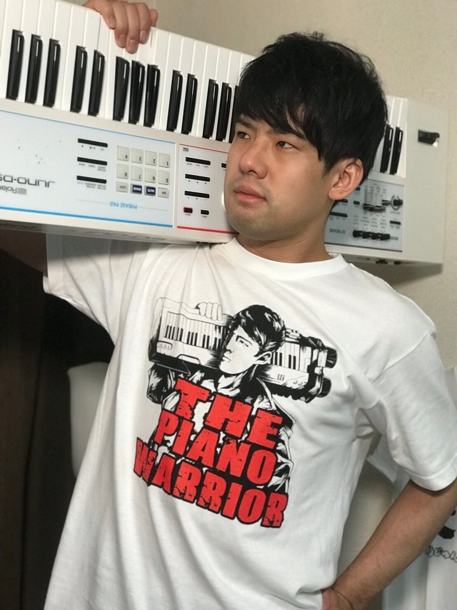 The Piano Warrior ｔシャツ R11r