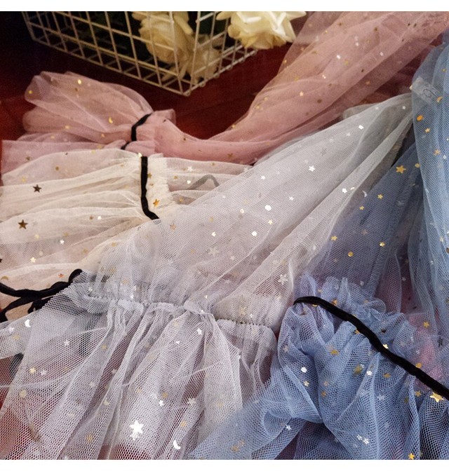 スターリーシフォンドレスワンピース Dolly Clock