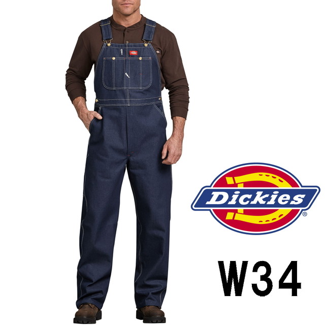 34インチ Dickies ディッキーズ オーバーオール サロペット デニム ジーンズ 大きいサイズ メンズ レディース シニア タルサタイム Tulsa Time オーバーオール ペインターの通販