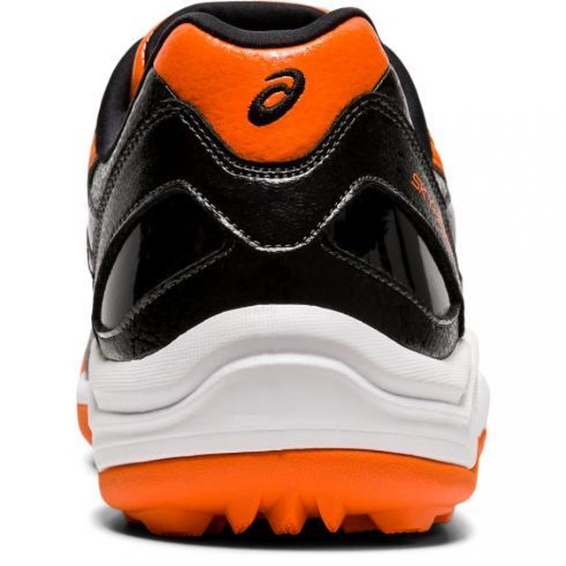 アシックス Asics 屋外用ハンドボール シューズ スカイハンドoc2 ブラック オレンジ オノヤスポーツ