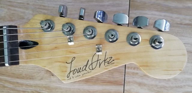 エレキギター Loudarkz La 700sv オリジナルナット搭載 ソフトレリック サンバースト ストラトキャスター タイプ ラウドアーク Mamenomi Ownd Store