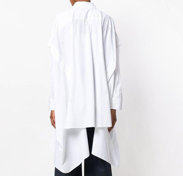 Top Mode トップス ブラウス ロングシャツ モード 長袖 ドレープ 黒 白 メンズ レディース 無地 大きいサイズ シャツワンピース 変形シャツ ロングスリーブ ニッチ ハイストリート ゆったり ブラック 黒 ホワイト 白 オーバーサイズ 個性的 代 30代 きれいめ モダン 春 Top Mode トップス ブラウス ロングシャツ モード 長袖 ドレープ 黒 白 メンズ レディース 無地 大きいサイズ シャツワンピース 変形シャツ ロングスリーブ ニッチ ハイストリート ゆったり ブラック 黒 ホワイト 白 オーバーサイズ 個性的 代 30代 きれいめ モダン 春