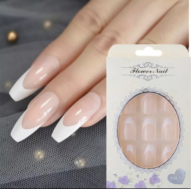 お取り寄せ商品 付け爪 ネイル シンプル 24枚組 Candy Melts