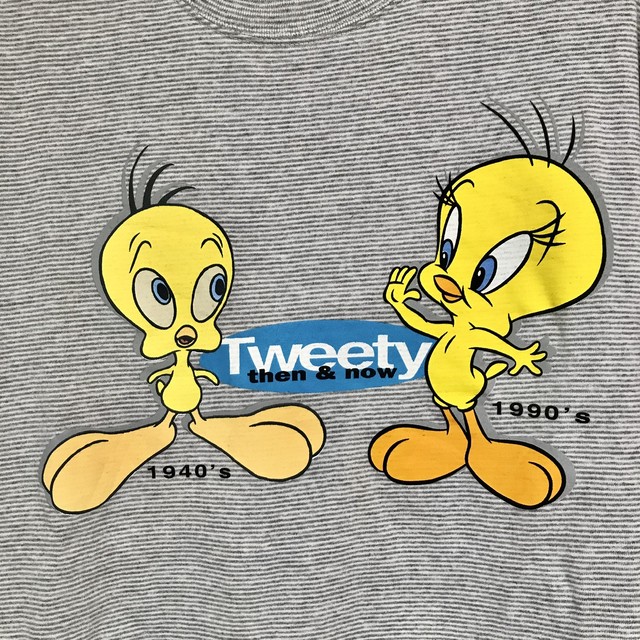 M アメリカ古着 ルーニーテューンズ トゥイーティー Looney Tunes キャラクター古着専門店エバレット