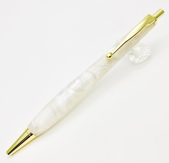 Shape Pen アクリルボールペン ホワイト Tab11 F Style ステーショナリー Shape Pen アクリルボールペン ホワイト Tab11 F Style ステーショナリー