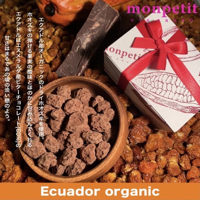 Fireworks Hozuki ホオズキのチョコがけ Monpetit Via Cacao