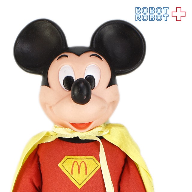 マクドナルド ミッキーマウス ヒーローマン ぬいぐるみ人形 メーカー不明 Robotrobot