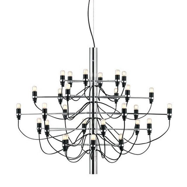 FLOS-MOD.2097 30灯 クローム(専用ランプ)【要電気工事】