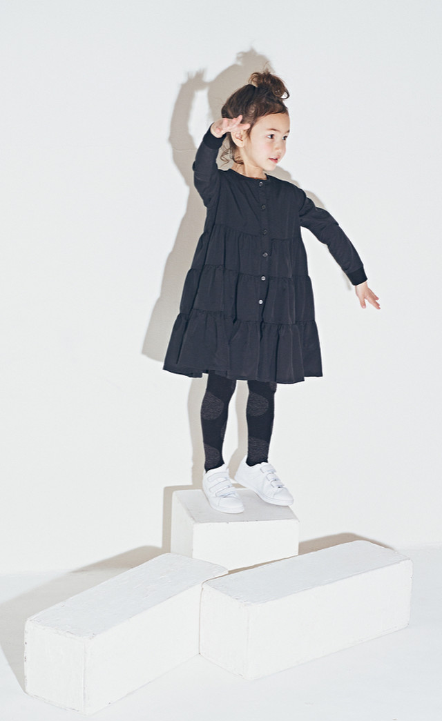 Maarook シフォンティアードワンピース 101 Moupeekids