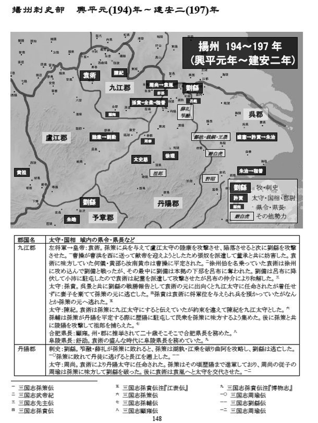 三国志 群雄太守県令勢力図 上 三国志武将列伝