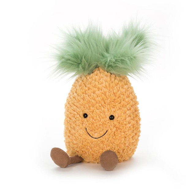 Jellycat Amuseable Pineapple ジェリーキャット 日本 パイナップル プレゼント ギフト 癒し プレゼント お祝い 出産祝い 誕生日 最高級 縫いぐるみ ソフト ふわふわ 日本 正規輸入代理店 輸入品 東京 原宿 正規品 取り扱い店舗 エトフ Etoffe エトフ 原宿にある