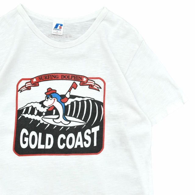 00's〜 RUSSEL ATHL. print T-shirt