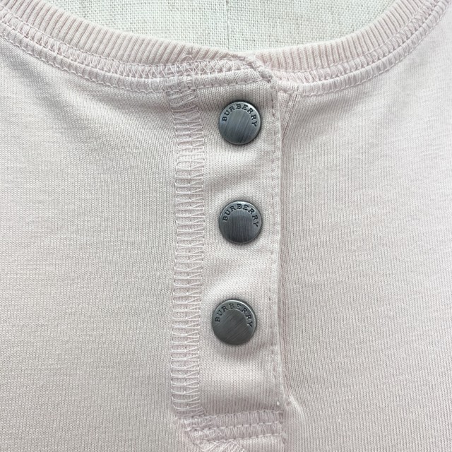 Burberry バーバリー One Piece ワンピース キッズ 子供服 ノバチェック柄 サイズ152cm ベビーピンク uta5