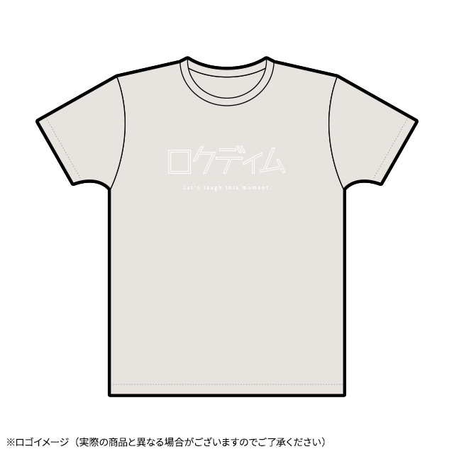 ロゴtシャツ カタカナ 生成り 六屋 ロクディム Official Web Shop