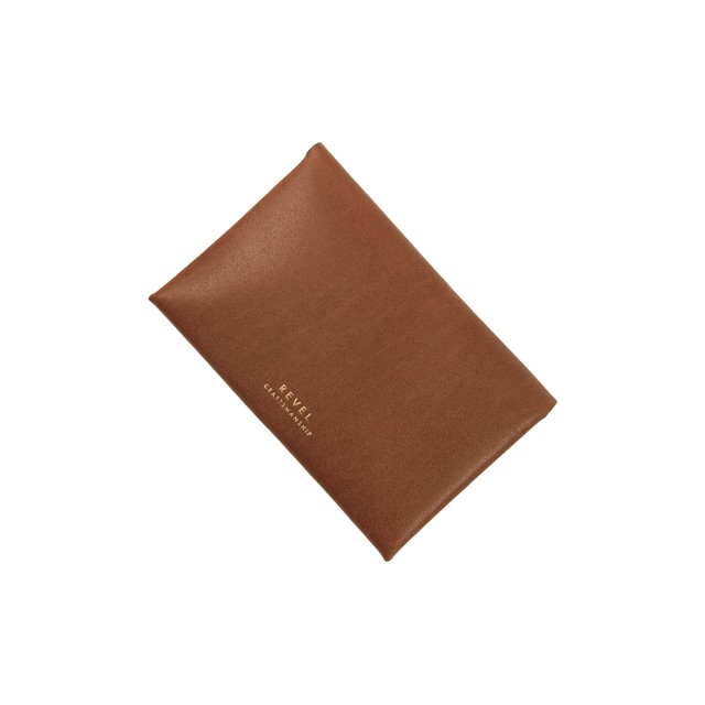 SLIM CARD CASE CAMEL
