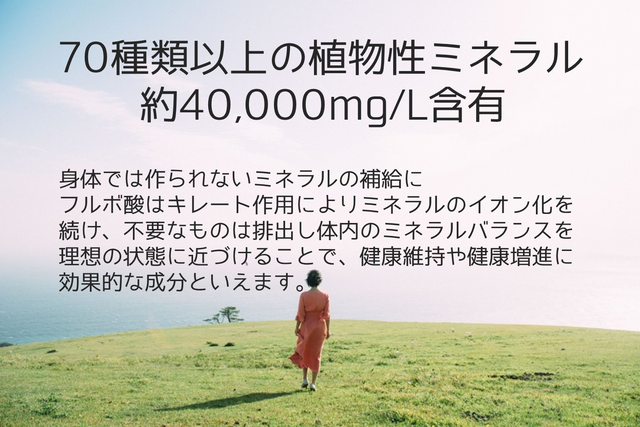 オーガニックフルボ酸原液1000mg Organic Fulvic Acid