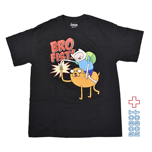 Tシャツ アドベンチャータイム フィンとジェイク グータッチ Robotrobot