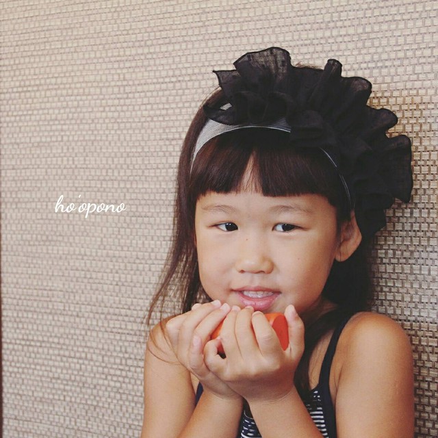 ひらひらヘアバンド 大人 子供 Ho Opono