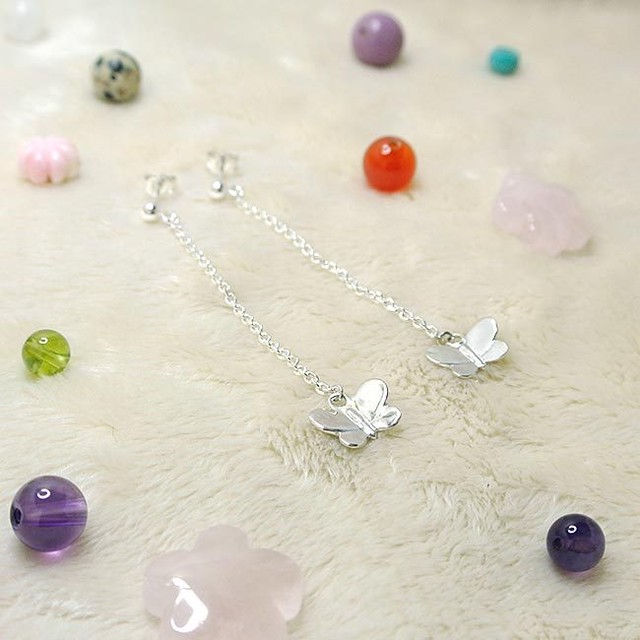 ひらひら蝶々ピアス Cloud Bike クラウドバイク