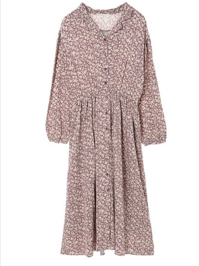 花柄 ロングワンピース 長袖 マックスマーラウィークエンド レディース ワンピース ドレスmサイズ Lサイズ 長袖 ロング丈 フラワー柄 ワ Basecamp49