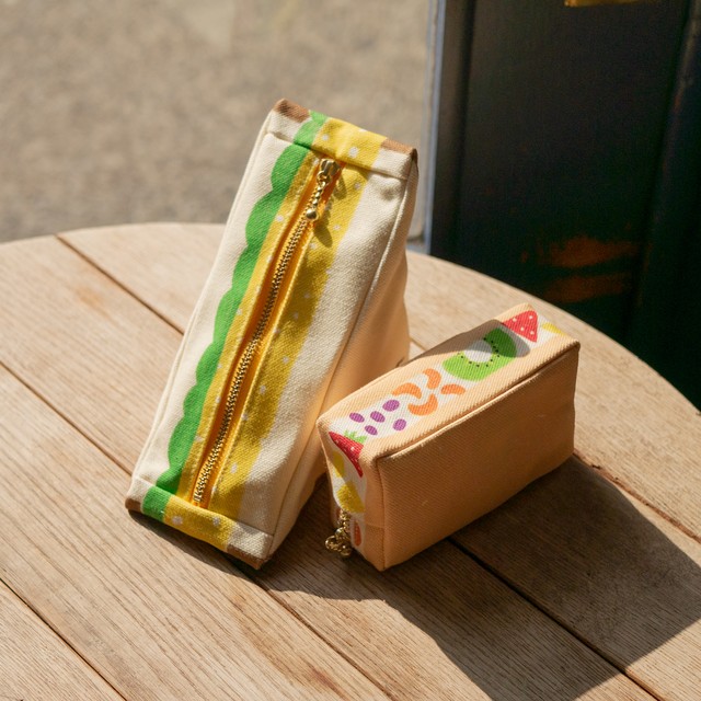 三角のサンドイッチポーチ Ver 2 Pu Pu Pu