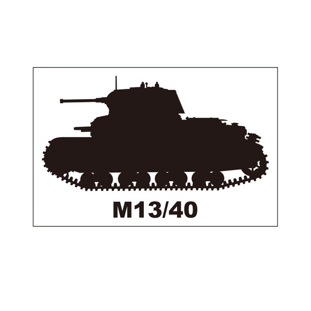 戦車ステッカー M13 40 Puikko