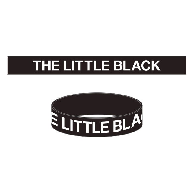 ロゴ シリコンラバーバンド ブラック The Little Black Store