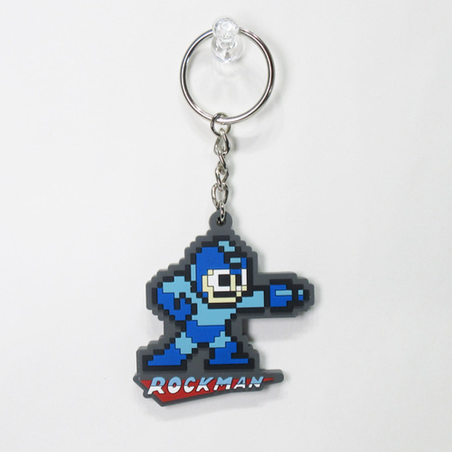 ロックマンラバーキーチェーン(ロックバスター)