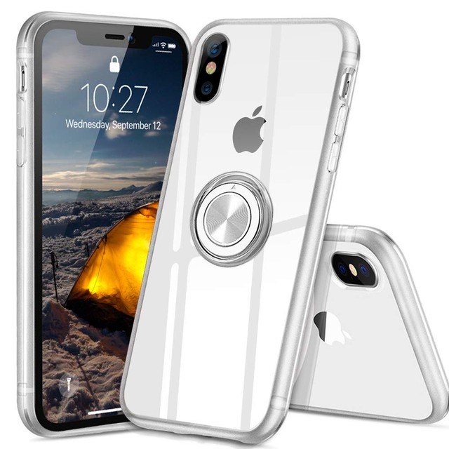 Iphone Xs Max ケース リング付きケース 透明 薄型 軽量 人気 Busybees 最高コストパフォーマンスのグッズ