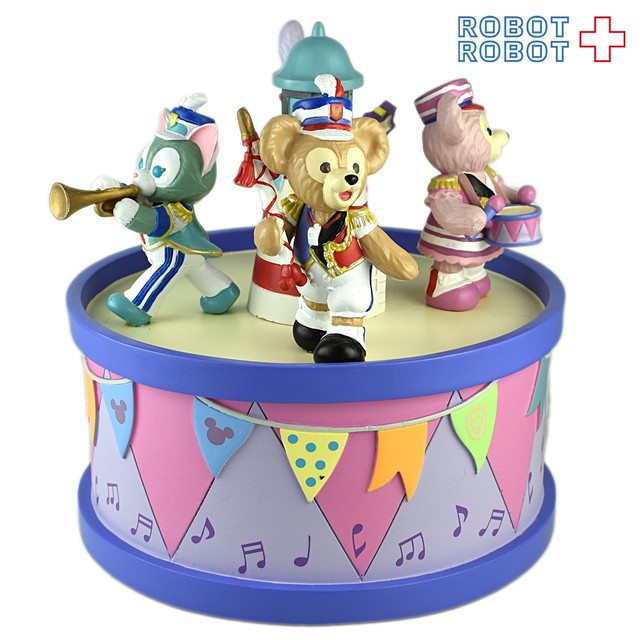 ディズニー ダッフィー フレンズ 35周年 マーチングバンド オルゴール Robotrobot