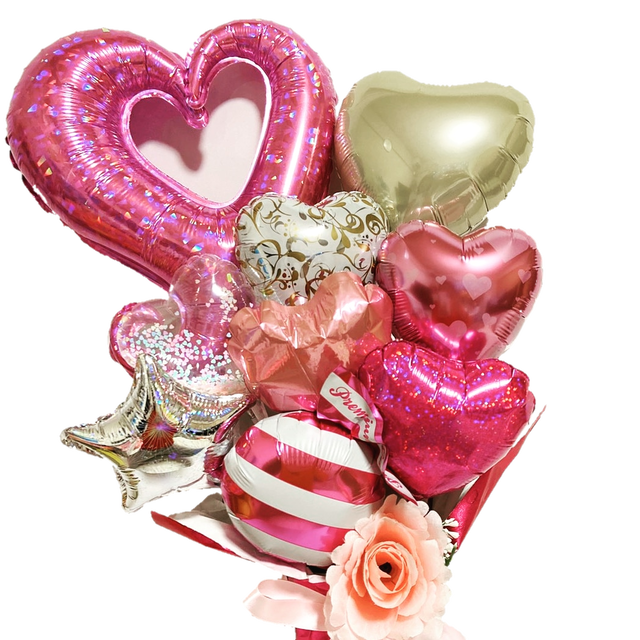 Tiffany Colorでお洒落にお祝い Happy Birthday卓上バルーン Higs Balloon To Cherish Eternally