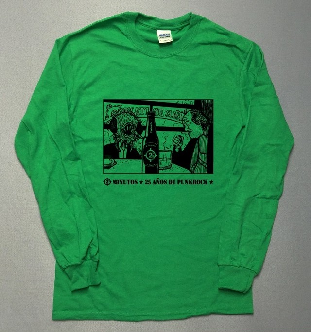 ハエ男とおじさん イラスト 長袖 ロング Tシャツ Utn328 Unou