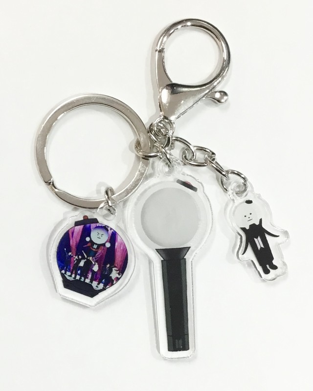 ペンライトキーホルダー Bts Twice X1 Super Junior Nct Iz One Sf9 Superrm Exo Victon Astro Loona Shinee Stray Kids キラキラ韓流商店