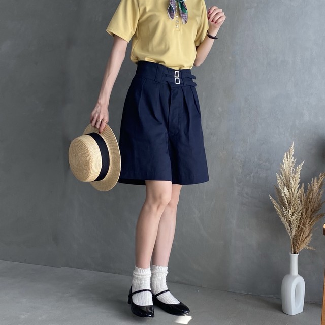 Gurkha half pants【navy】