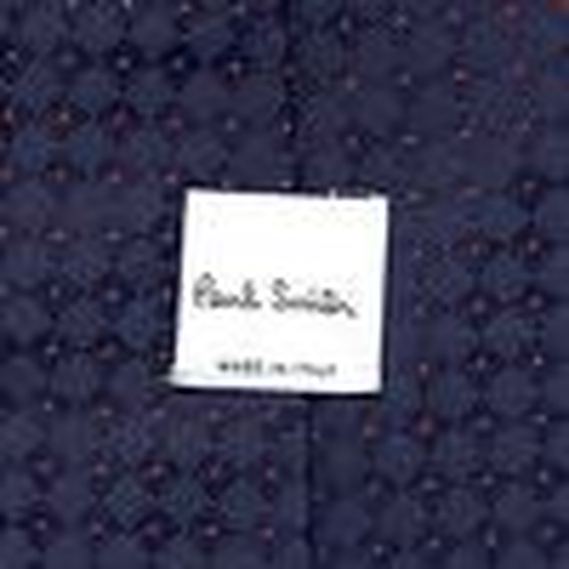 ポールスミス ネクタイ ドット Paul Smith 格子 ドット柄ネクタイ ネイビー系 Arxc 552m A38 U Bisho