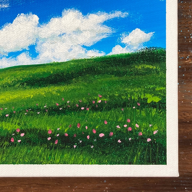 青空と草原 Junya Art